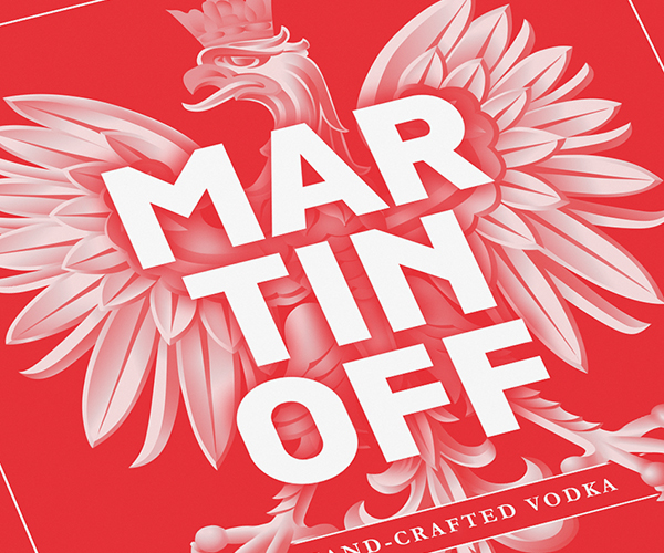 Martinoff Vodka Brnading Identity